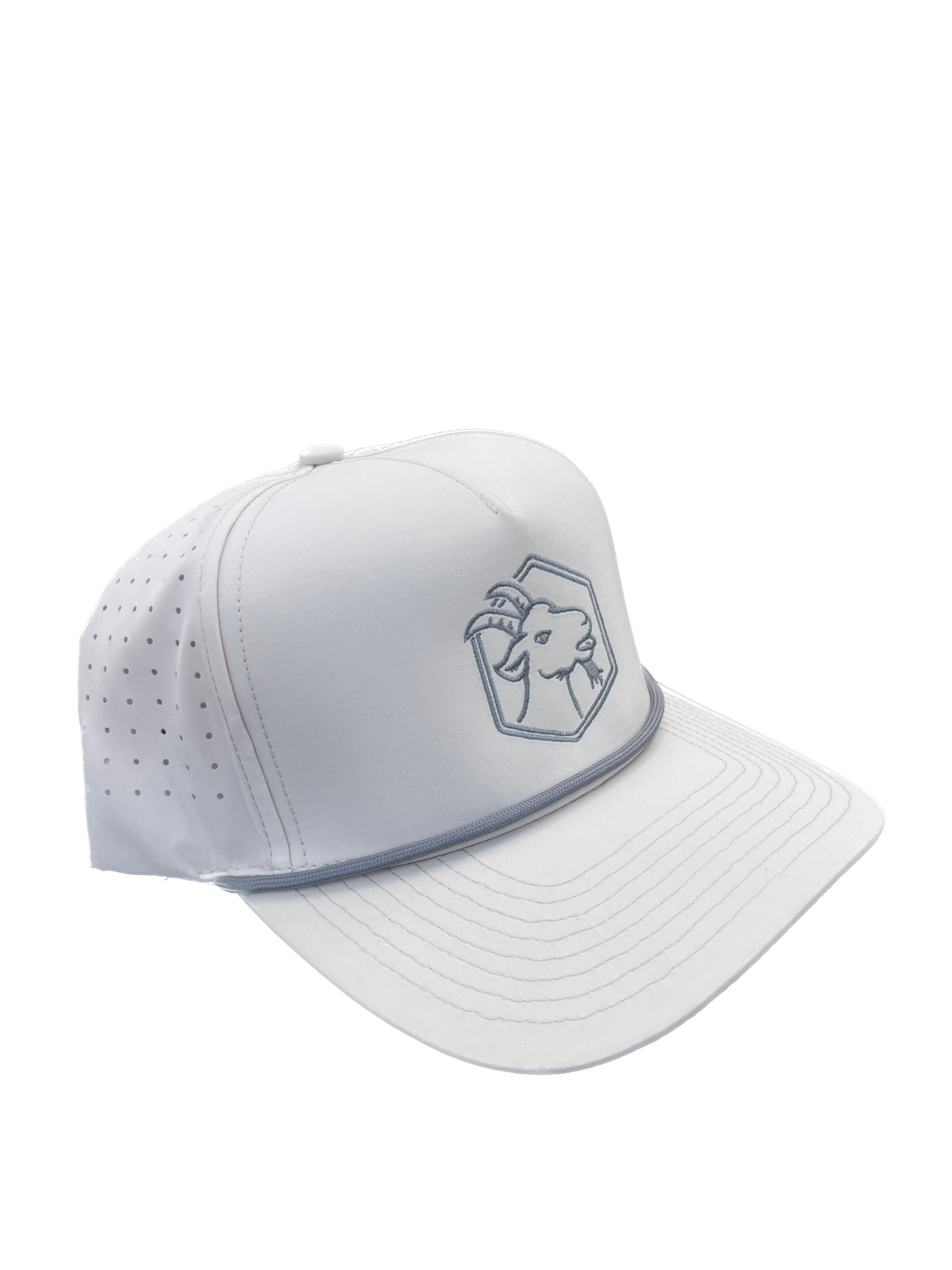 Embroidered Goat Logo Hat Grey/Charcoal